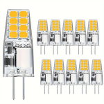 10tk G4 LED Pirnid Energiat&otilde;husad V&auml;ikesed Pirnid Valgustitele, &Scaron;ilta Balta