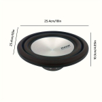 10-tolline Subwoofer, Professionaalne Madalsagedus Audio MAX.500W, RMS.60W, Auto Komponent, Mitmev&auml;rviline., Baltas