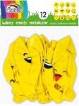 &Otilde;hupallid Emots metallik 30 cm, 12 tk.