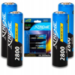 Patarei Xtreme Ni-MH AA R6 1.2V 2800mAh, 4 tk