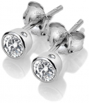 Hot Diamonds H&otilde;bedast k&otilde;rvar&otilde;ngad topaasi ja ehtsa teemandiga Willow DE584 sHD1151