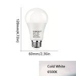 15tk LED Pirn E27 13W 175-265V, Sisetingimustes Kasutatav, K&otilde;rge Heleduse ja Madala Energiatarbimisega., &Scaron;alta balta 6500K