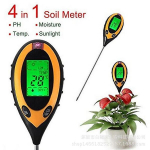High Quality-4 in 1 digitaalne sise- ja v&auml;lispinnase uuringu instrument p&auml;ikesevalguse happesuse PH tester