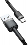 Baseus kaabel Cafule USB - USB-C 3m 2A hall-must