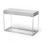 Akvaarium Aquael Glossy Cube ST 100 D&N 215L, valge, koos varustusega