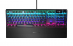 Juhtmega m&auml;nguklaviatuur Steelseries Apex 5 64532 Hybrid Blue, Inglise (US), must v.