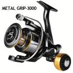 BILLINGS EK 1000~7000, 5.2:1 K&auml;igusuhe, 11.79KG Max T&otilde;mme, CNC Metall Pool, Spinning Rull, Magevee Soolase. , Metalinė rankena-3000
