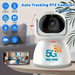 1tk intelligentne 1080P 5Ghz sise kaamera, WiFi, heli tuvastamine, CCTV turvakaamera.