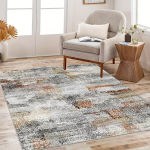 Abstraktne Prindi Vaip, Moodne Stiil, Pestav Ja Volditav., 35,43 &times; 59,05 colio / 90 &times; 150 cm