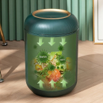 plastpr&uuml;gikast, 9,5 l, Žalias