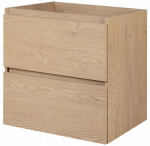 Vannitoa kapp, hele tamm Simple, 60 x 46 x 57 cm