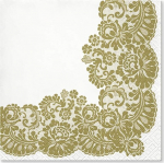 Paw Lacy Frame Gold paberi salvr&auml;tikute komplekt, 20 tk