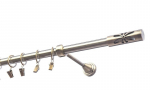 &Uuml;ks kardinapuu 19mm OLIMP, 180cm, antiik