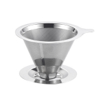 Kohvimasinate tarvikud, Kohvifilter, roostevabast terasest kohvikann, tilkfiltriga tass, alusega kohvi &auml;ravooluava, filterpaberivaba filter, M