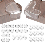 Imiku serva kaitse selge 32tk silikoonist padjad