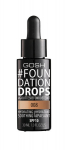 GOSH #Foundation Drops meigitilgad 30 ml, Honey