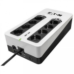 Onduleur/Multiprise/Parafoudre - EATON 3S 850 DIN - Off-line UPS - 3S850D - 850VA (8 prises DIN + 2 ports de charge USB)