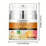CLAFACES E vitamiini p&auml;ikesekreem SPF 50, h&uuml;aluroonhape niisutav.