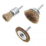 Traatharja kompl. trellile 3 tk messing