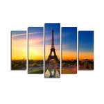 Viieosaline reproduktsioon Eiffeli torn
