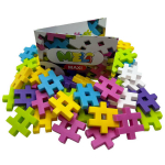 Ehitusklotsid Meli Maxi Pink, 200-osaline