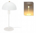 Laualamp laud valge metallist 18x36cm seene minimalistlik