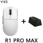 R1 Pro Max Laaditud traadita m&auml;ngu hiir PAW3395 anduriga - R1 valge