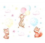 Laste seinakleebised Kaelkirjak ja s&otilde;brad