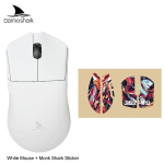 Darmoshark M3 Game Mouse Wireless Bluetooth Tri -modis 26000 dpi - M3 White M kleebis