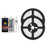 Smart Rgb 5050 Led-valgus, millel on 10 m Bluetooth-funktsioon ja muusikajuht
