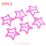 20tk/laud. 3cm Mini Star Juukseklambrid Laste L&auml;ikiv metallist Juukseklambrid Juuksen&otilde;elad T&uuml;drukute Juukseaksessuaarid Peakatted Stiilit&ouml;&ouml;riistad