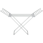 HOMCOM Elektriline r&otilde;ivashobu Soojendatav r&otilde;ivashobu Kokkupandav r&otilde;ivakuivati Reguleeritav temperatuur Alumiinium 144 x 53 x 91 cm