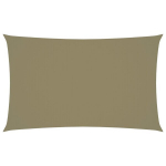 vidaXL oxford-kangast p&auml;ikesepuri, ristk&uuml;lik, 3 x 6 m, beež