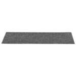 vidaXL isekleepuv trepivaip 15 tk, ristk&uuml;lik, 76 x 20 cm, hall/pruun, Hall