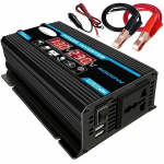 Pingemuundurid, Desiderio 12v 220v inverter, 4000W puhas siinusinverter 12V 220V/110V auto automaatne vahelduvvoolu muundur Laadija muundur Kahe USB inverteri adapteriga modifitseeritud trafo