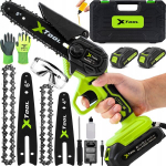 Kettsaag XTool 6" kahe akuga + tarvikud