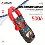 ANENG CM80 Must/Punane Kaks V&auml;rvi Klamp Ammeter 4000 Loeb Multimeeter Nutikas True-RMS AC/DC Vool NCV Testijad T&ouml;&ouml;riistad., CM80 Raudona su dėžute