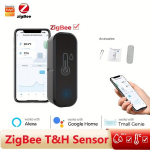 Nutikas Zigbee temperatuur ja niiskuse andur, Juoda