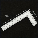 Roostevaba Teras L-joonlaud, 5,08 cm * 10,16 cm