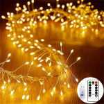 Kaugjuhitavad LED Muinasjututuled, 3,5m-50led