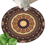 ZULIDA Elegantne Geomeetriline Vaip, 31,5 * 31,5 colio / 80 * 80 cm