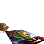 Luksuslik Pehme Peegelduste Vaip, 55 * 79 colių / 140 * 200 cm
