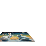 Luksuslik Kunstka&scaron;miir J&auml;nesemustriline Vaip, 71 * 99 colių / 180 * 250 cm