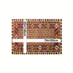 Imitatsioonkashmiir Pehme TPR Vaip, 55 * 79 colių / 140 * 200 cm