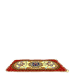 Luksuslik &uuml;mmargune vaip, 55 * 79 colių / 140 * 200 cm
