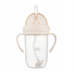 Veepudel k&otilde;rrega Canpol Babies, 6 kuud+, 270 ml, beež