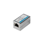 RJ45-adapter - LANBERG - CAT6 FTP - Kvindelig - S&oslash;lv - Netv&aelig;rkskabel