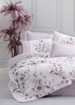 Puuvillane voodipesukomplekt Nadia Lilac, 180x230 cm, 3-osaline