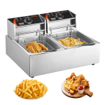 Elektriline topelt frit&uuml;&uuml;r Vevor, 2500W + 2500W