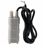 1tk Suurvoolu Sukelpumb, DC 12V, Must Plastik.